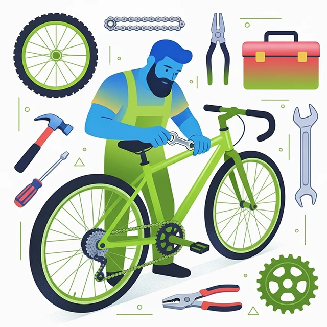 Fahrrad-Reparatur-Service-Lauffen